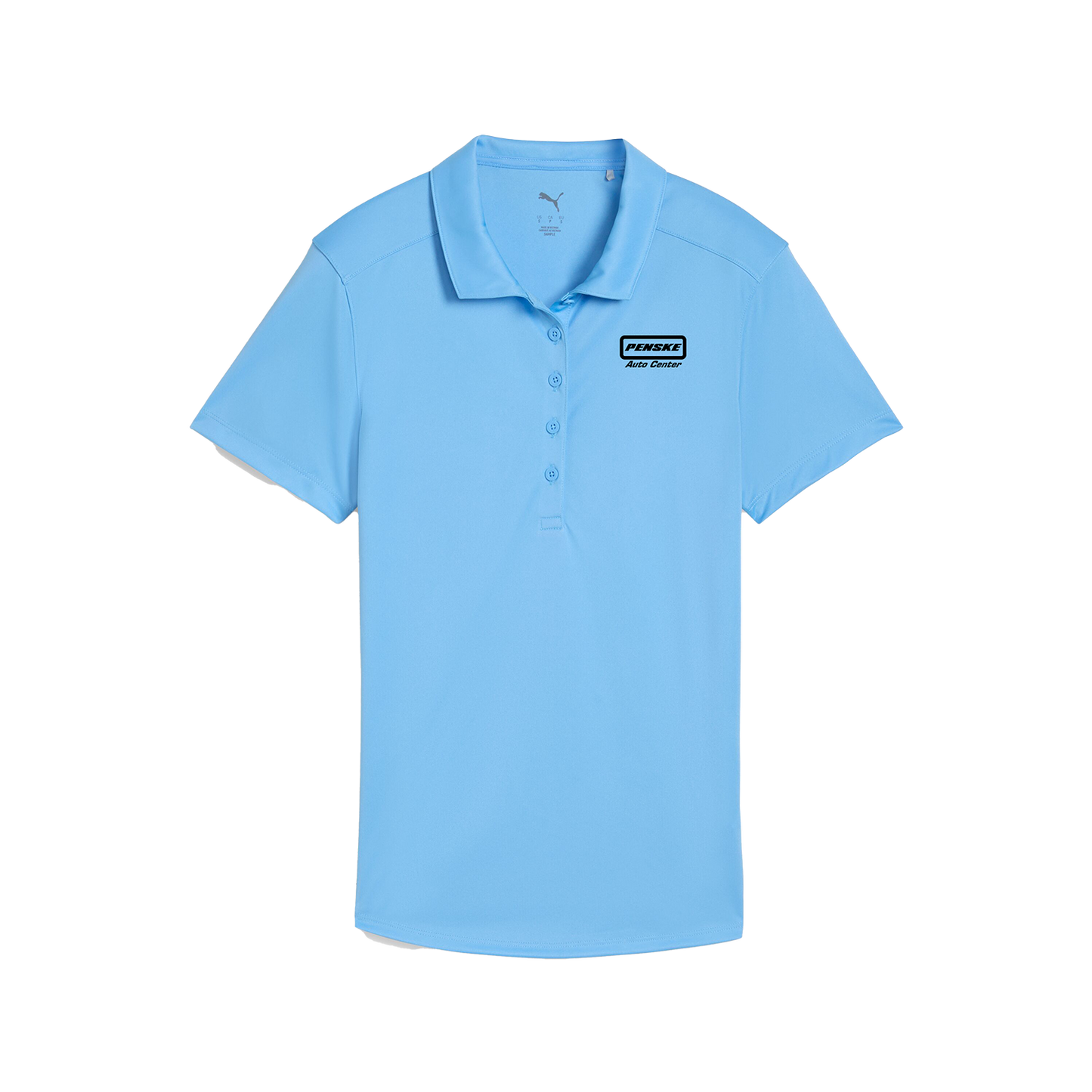 Puma Women's Solid Short Sleeve Polo