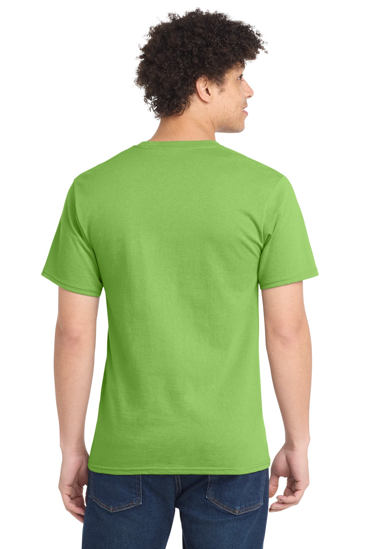 Lime Port & Company Tall Essential Tee. PC61T