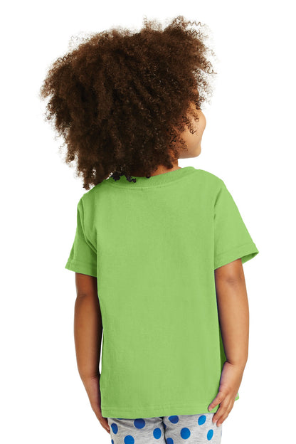 Lime Port & Company Toddler Core Cotton Tee. CAR54T