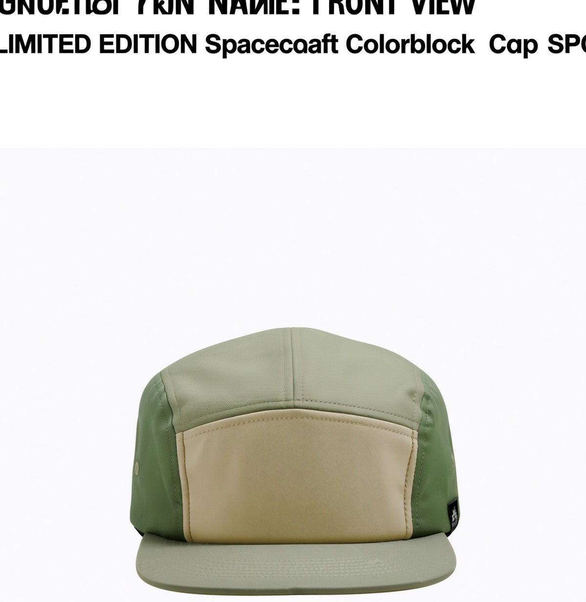 LIMITED EDITION Spacecraft Colorblock Cap SPC6