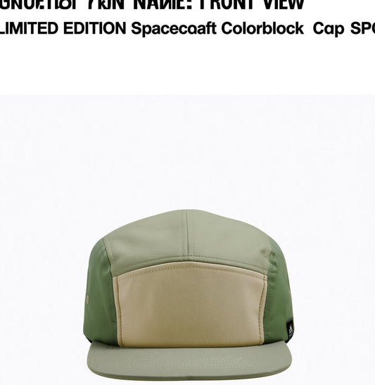 LIMITED EDITION Spacecraft Colorblock Cap SPC6