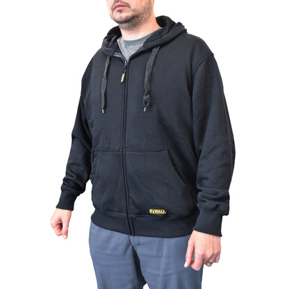 DCHJ067 Men's Heated Hoodie Sweatshirt without Battery - Black - Size 2X