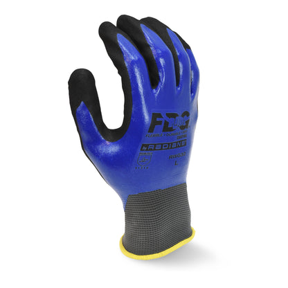 RWG32 FDG Coating Full Dipped Waterproof Nitrile Work Glove - Size L
