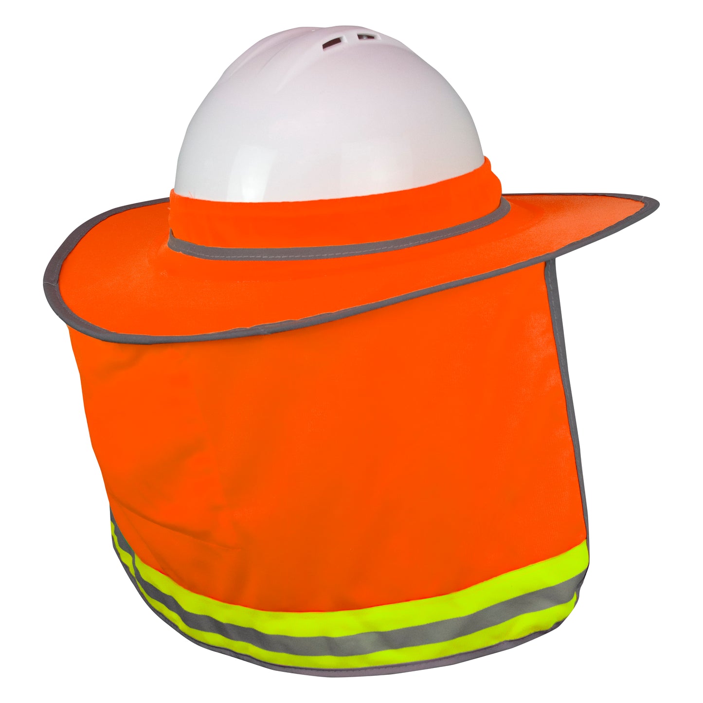 Hi-Vis Collapsible Hard Hat Shade - Green