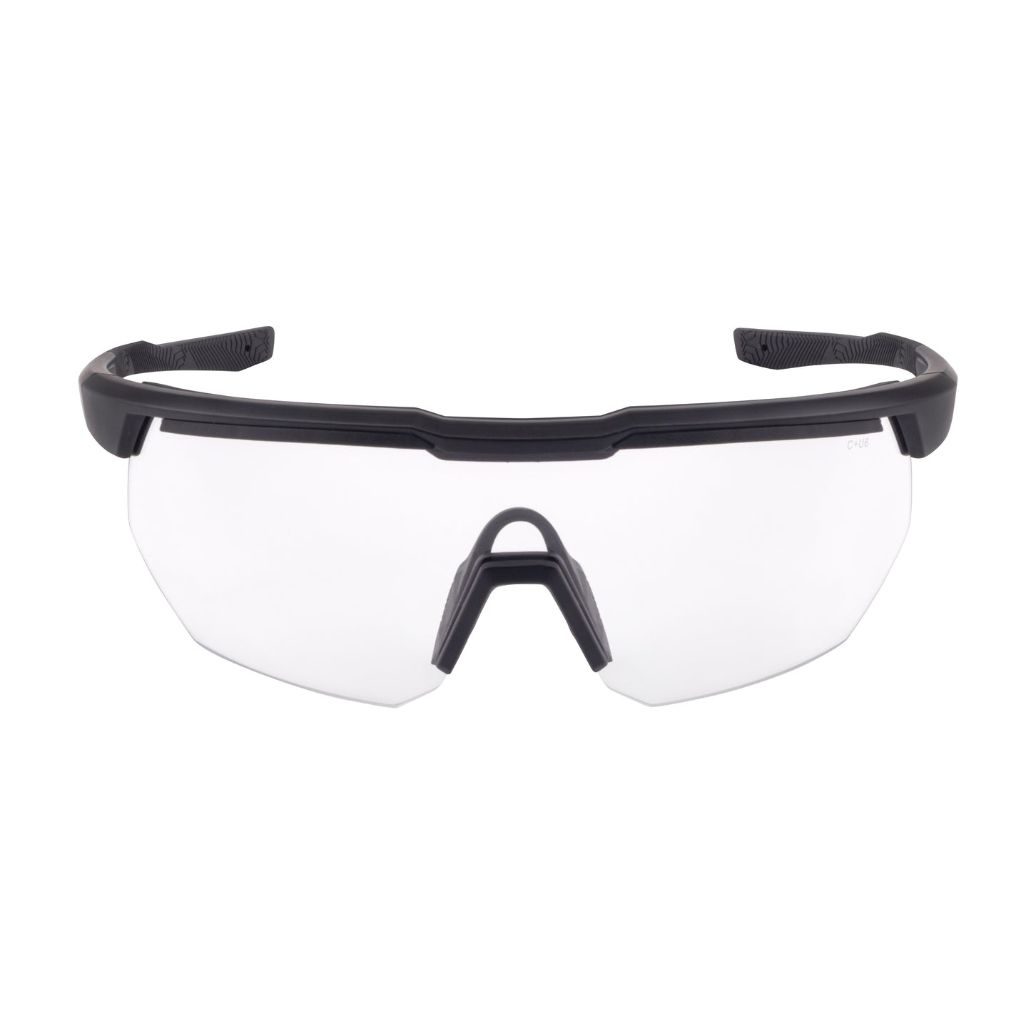 SWAZE™ Safety Eyewear - Tan Frame - Clear AF Lens