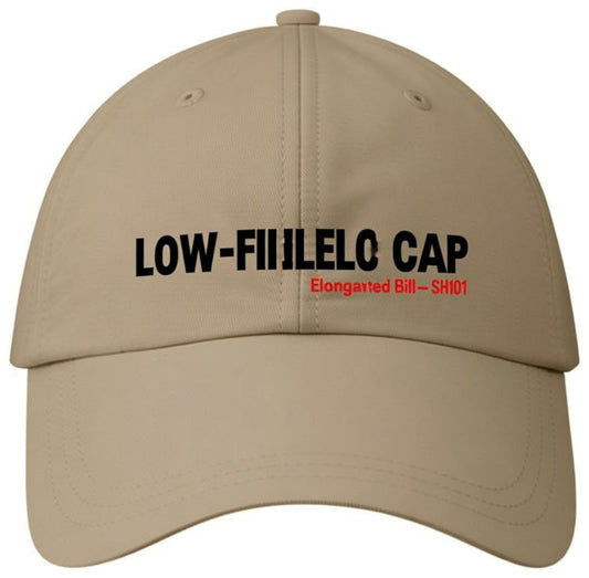 Low-Profile Cap with Elongated Bill - SH101