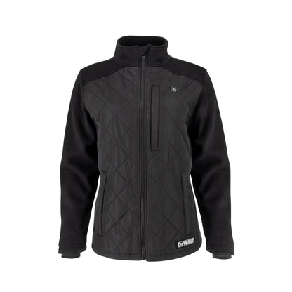 DCHJ102B Women's Heated Hybrid Jacket - Black - Size 2X - Kit