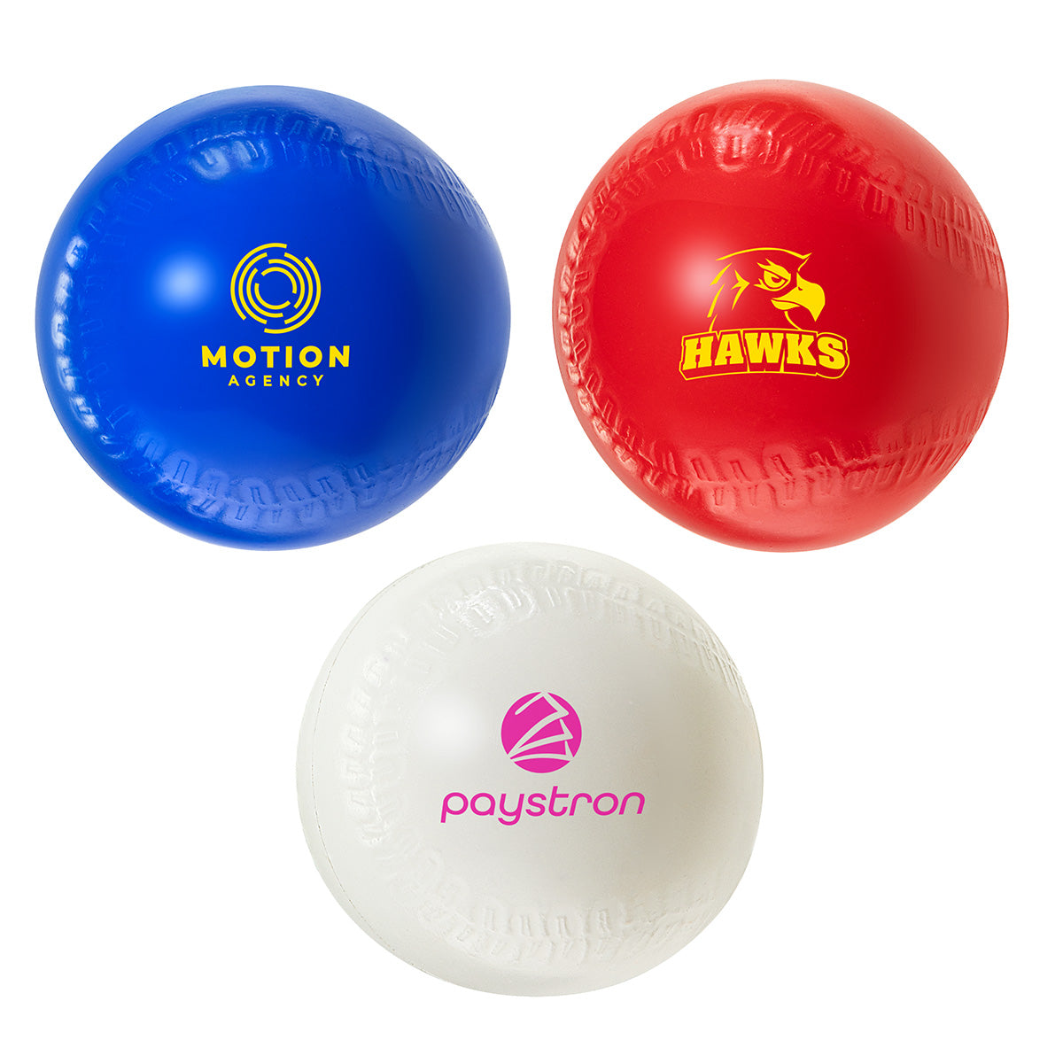 Royal Blue Baseball 4" Vinyl Sports Ball