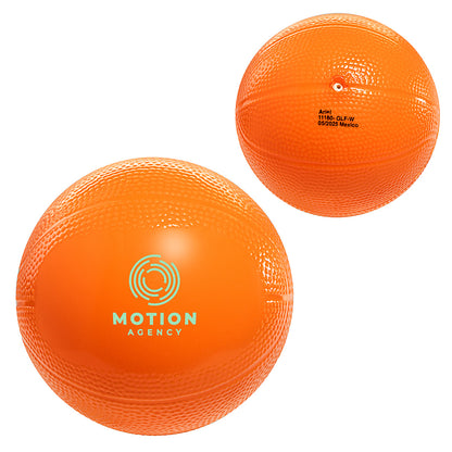 Basketball 4" Vinyl Sports Ball