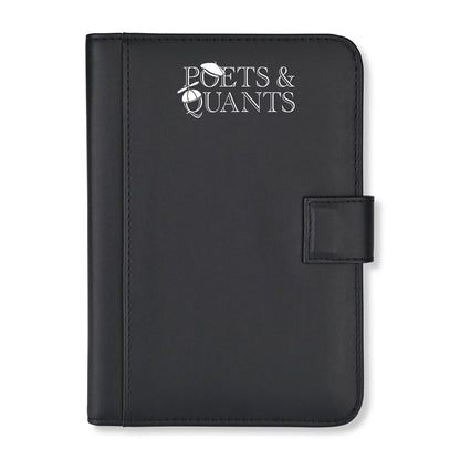 Black Morgan Junior Magnetic Padfolio