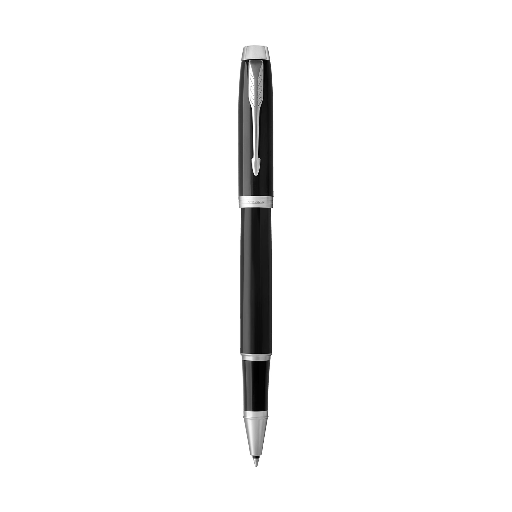 Black - Silver Trim Parker IM Rollerball