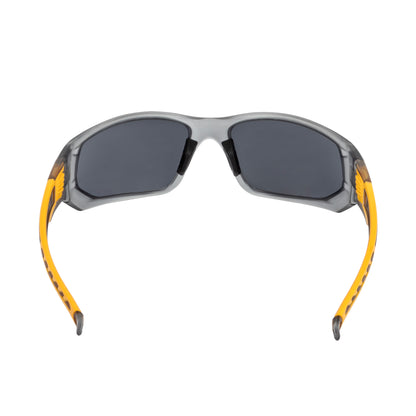 DPG112 Miter® Protective Eyewear - Gray/Yellow Frame, Clear Lens