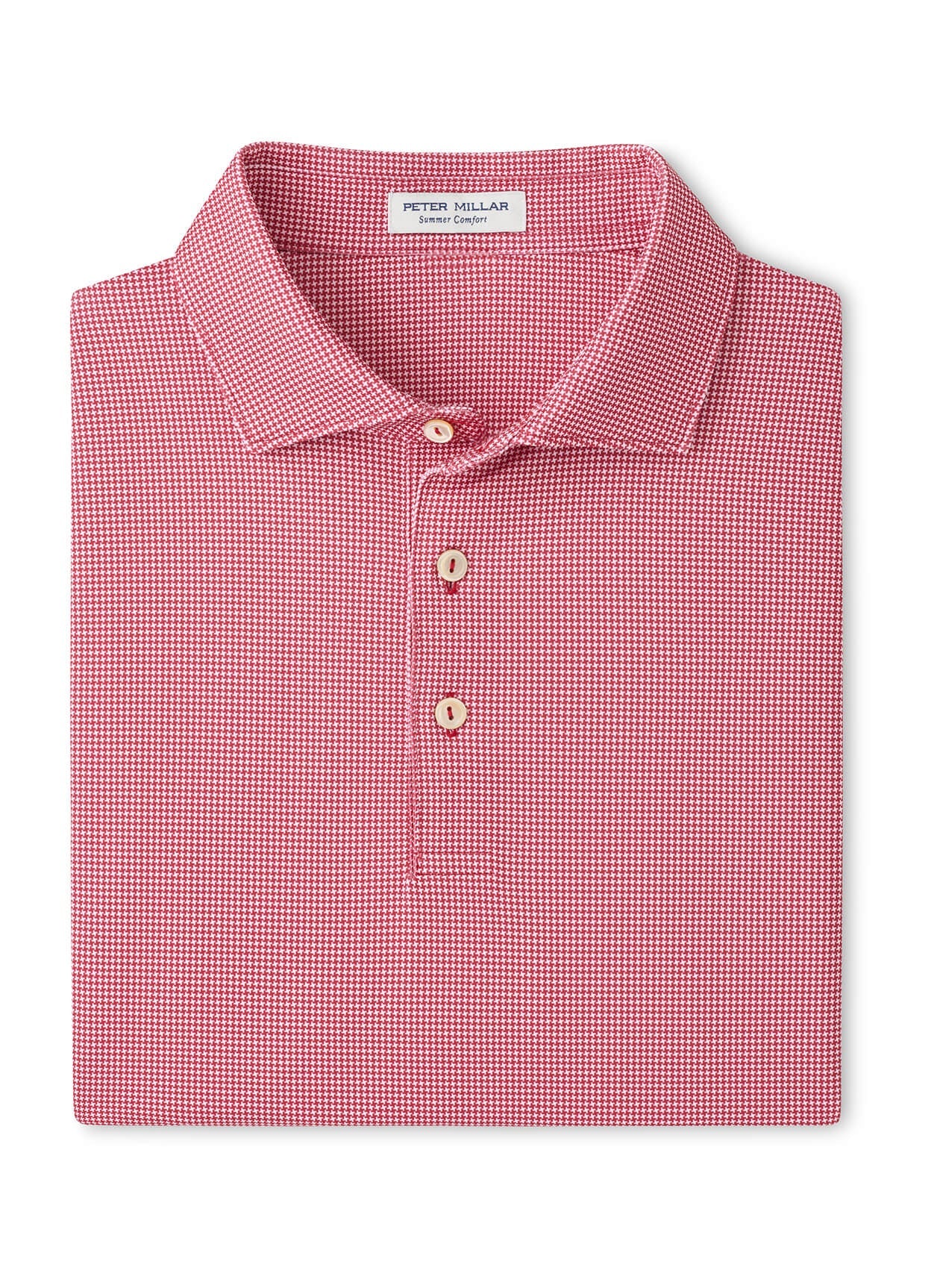 Peter Millar Men's Collegiate Border Performance Jersey Polo - Blue 3 - MD