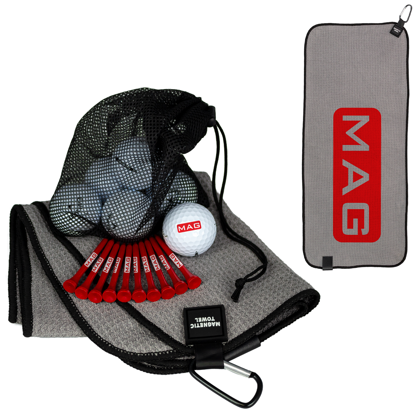 Maggy Towel Kit with Callaway Supersoft Golf Balls