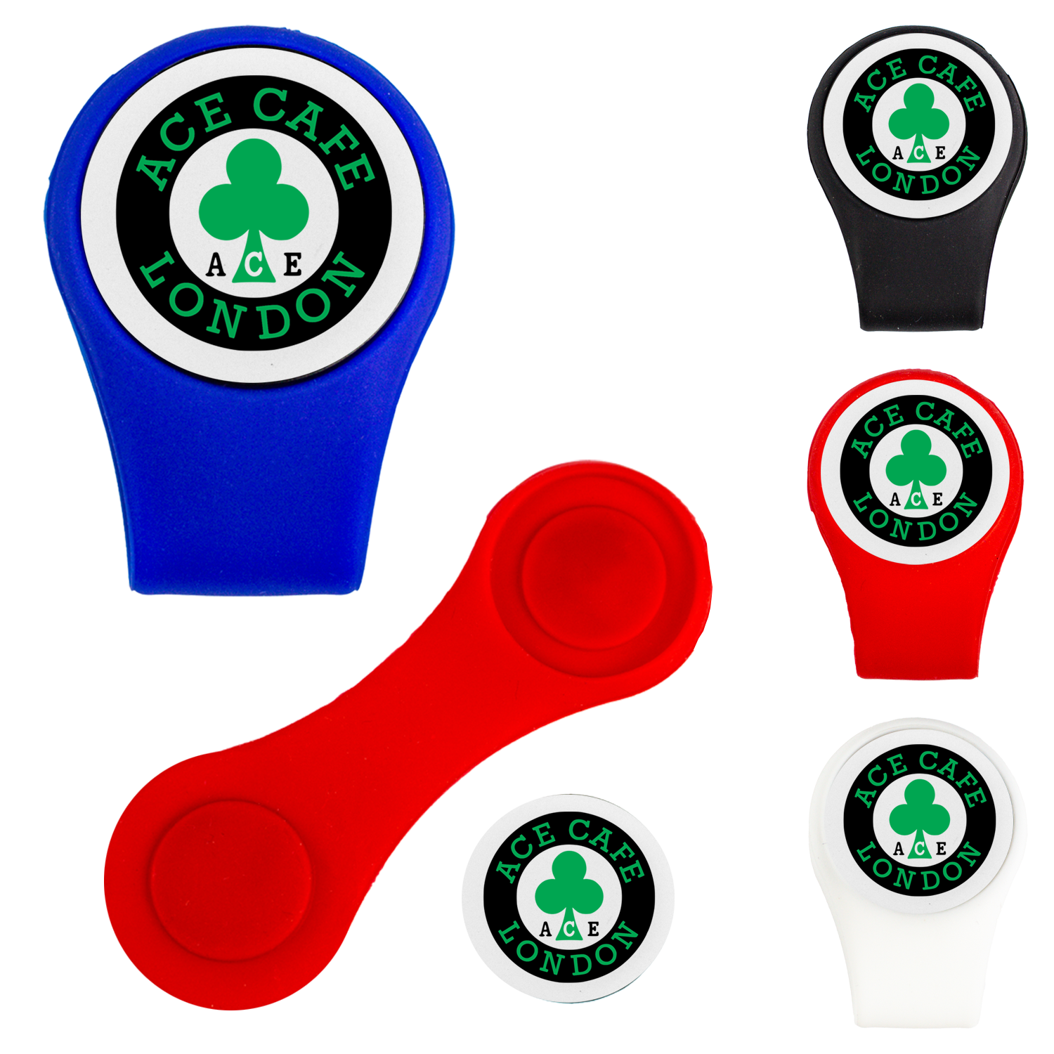 Black Magnetic Golf Ball Marker Hat Clip