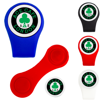 Black Magnetic Golf Ball Marker Hat Clip
