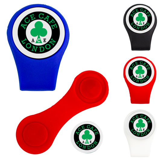 Black Magnetic Golf Ball Marker Hat Clip