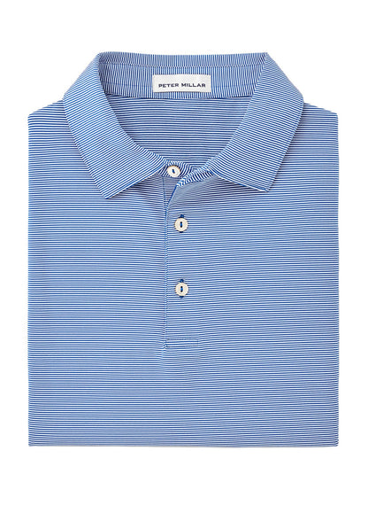 Peter Millar Men's Jubilee Striped Polo - Navy - LG