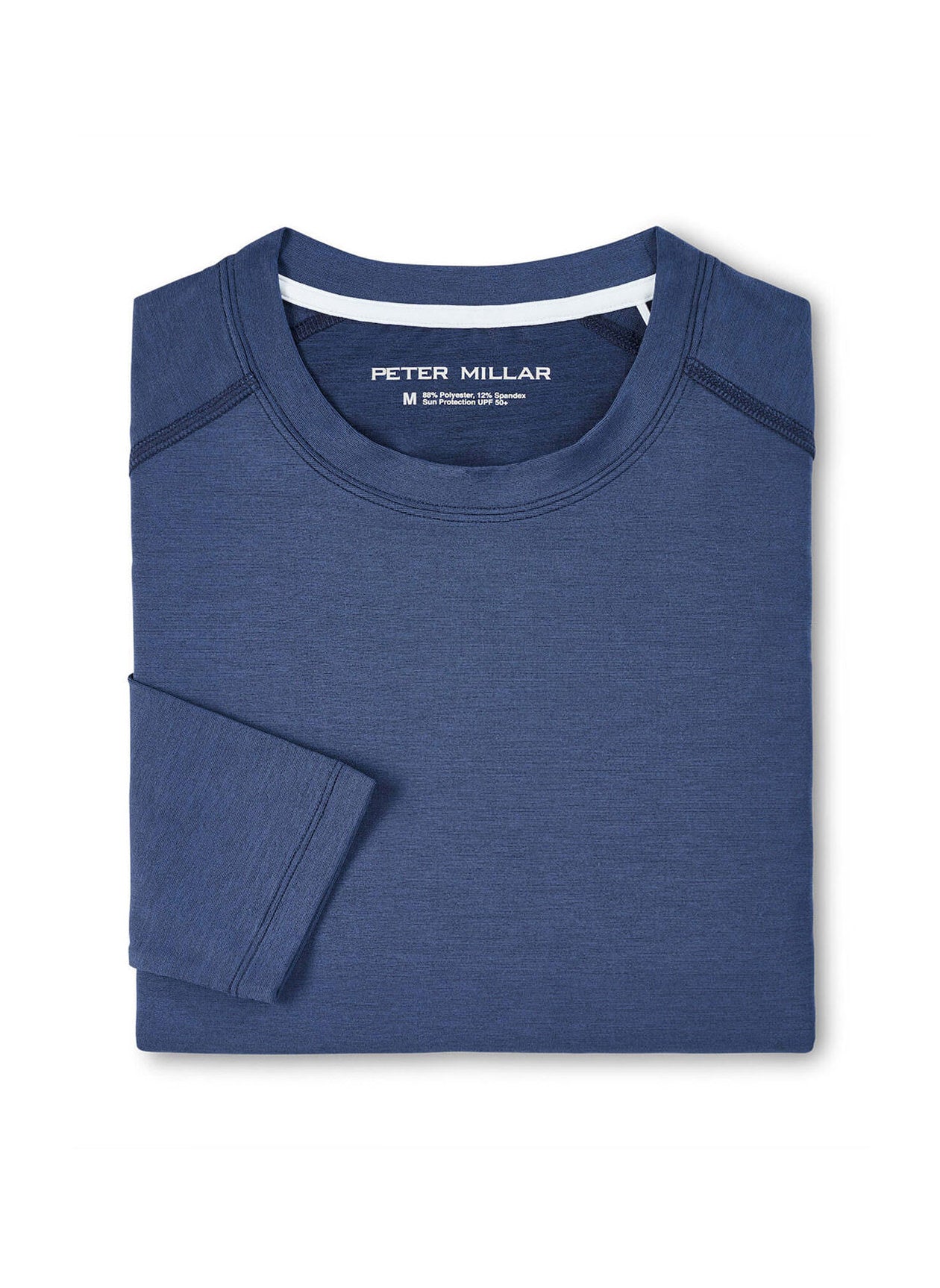 Peter Millar Men's Performance Aurora Long-Sleeve T-Shirt - Black - 3XL