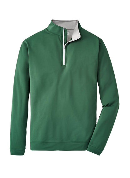 Peter Millar Men's Perth Performance Quarter-Zip - Black - 3XL