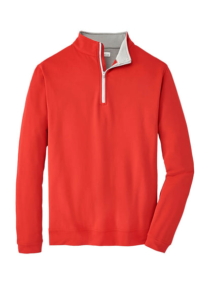 Peter Millar Men's Perth Performance Quarter-Zip - Black - XL