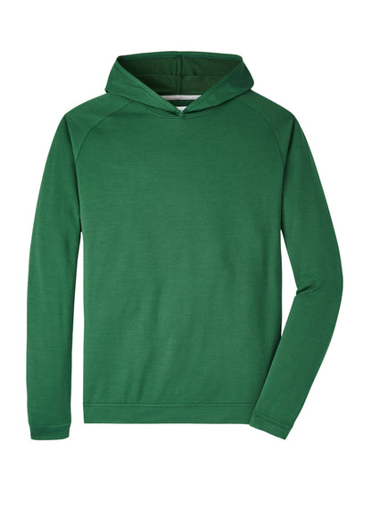 Peter Millar Men's Pine Performance Hoodie - Black - LG