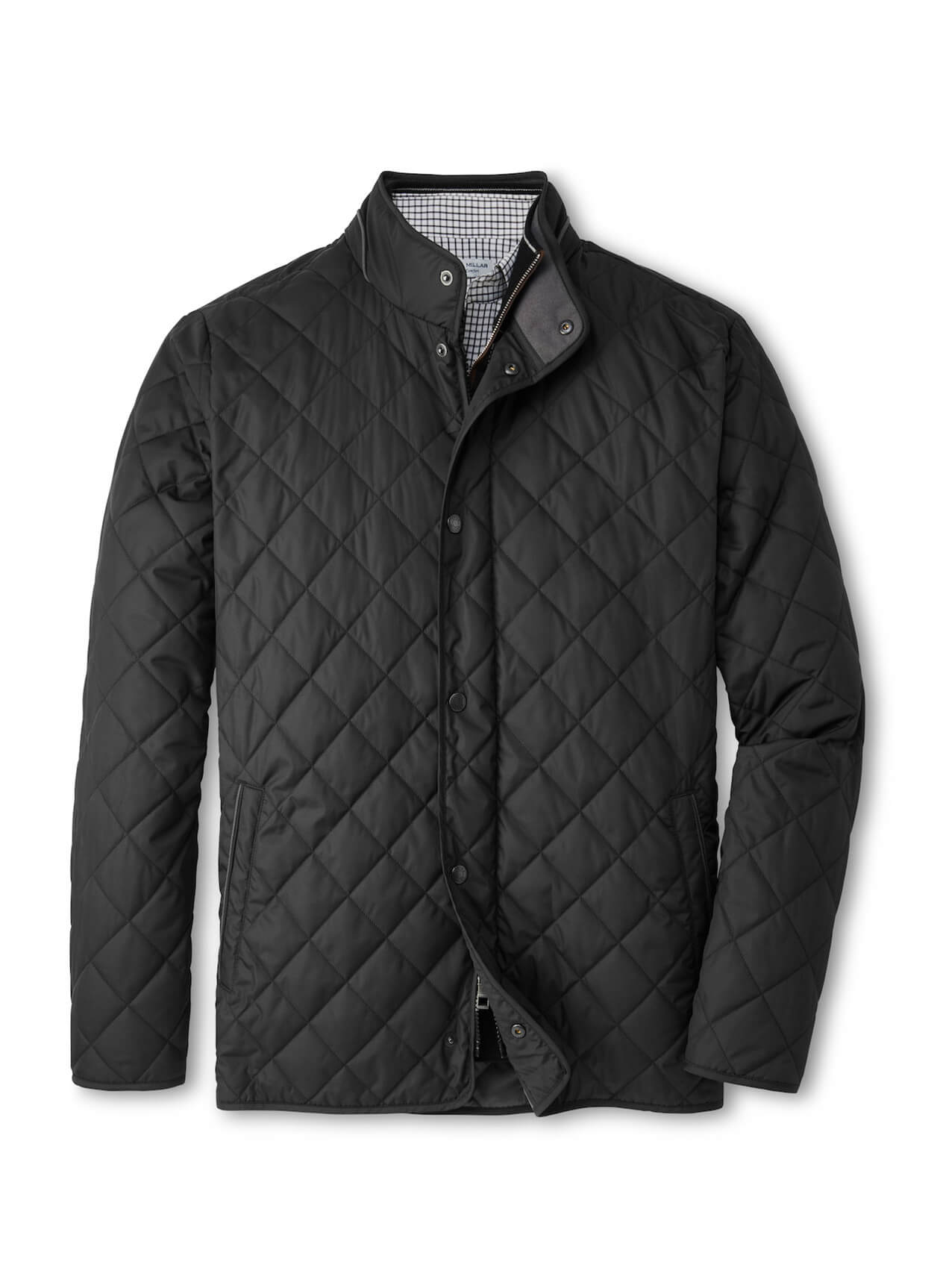 Peter Millar Men's Suffolk Coat - Black - SM