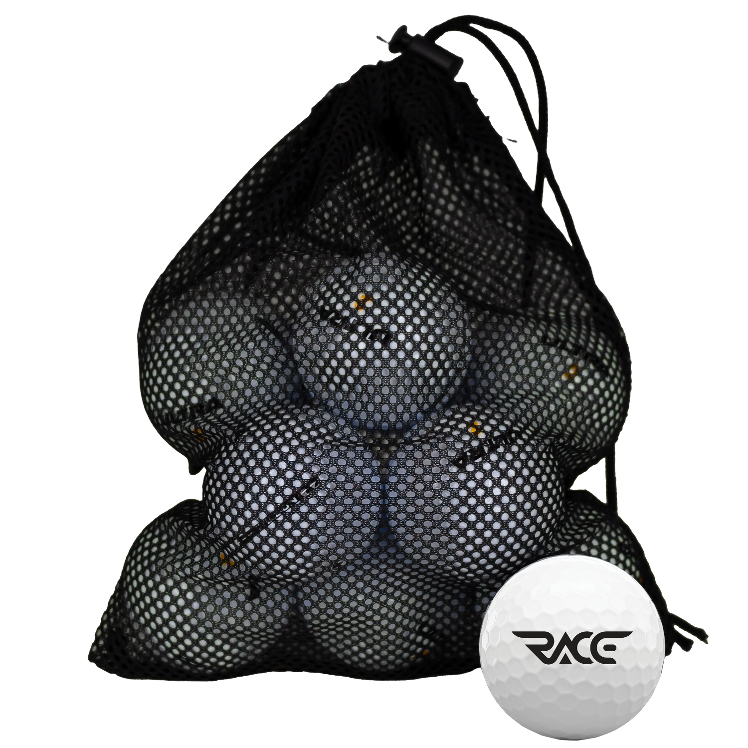 Mesh Bag with 1 Dozen Wilson Ultra Golf Balls