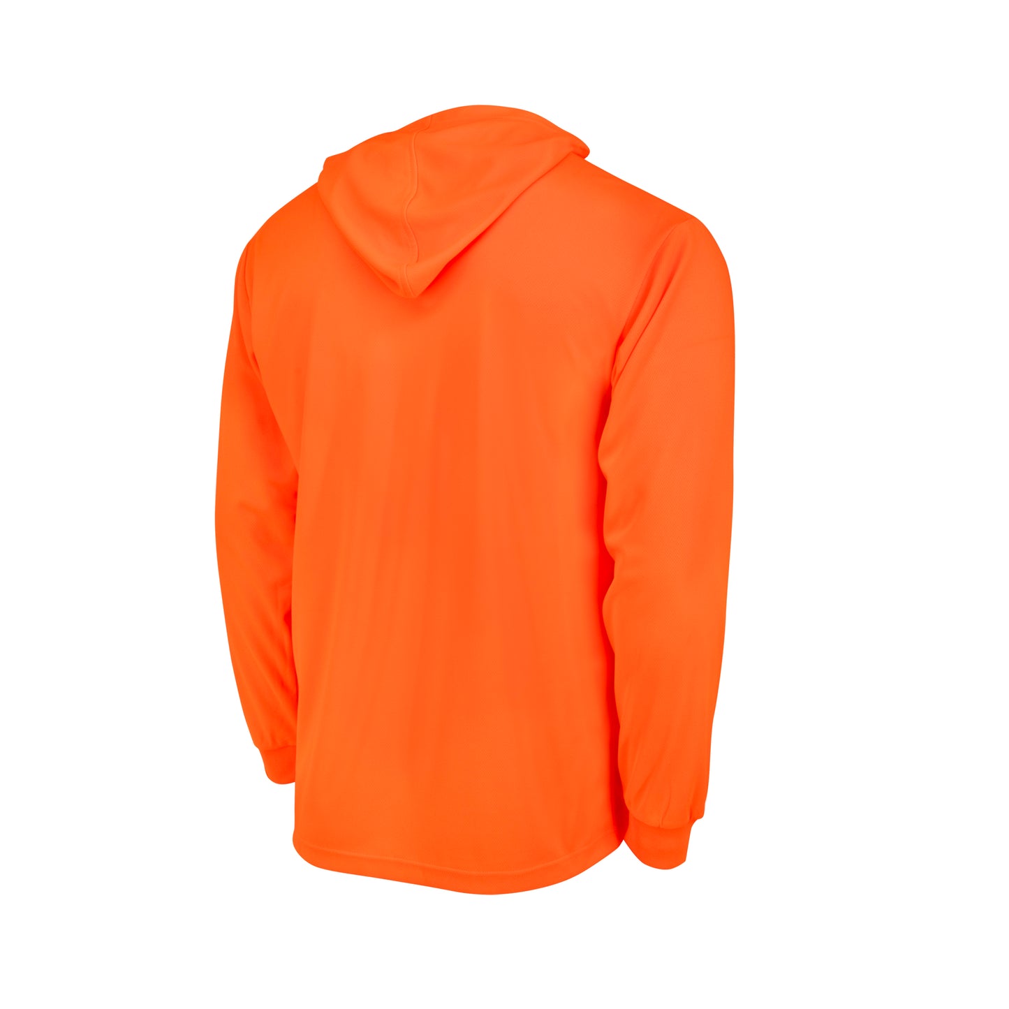 ST61-N Hooded Non Rated Mesh Long Sleeve T-Shirt - Green - Size 2X
