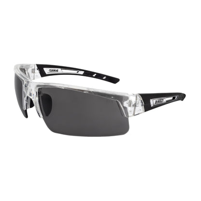 DPG100 Crosscut® Protective Eyewear - Black Frame - Clear Lens