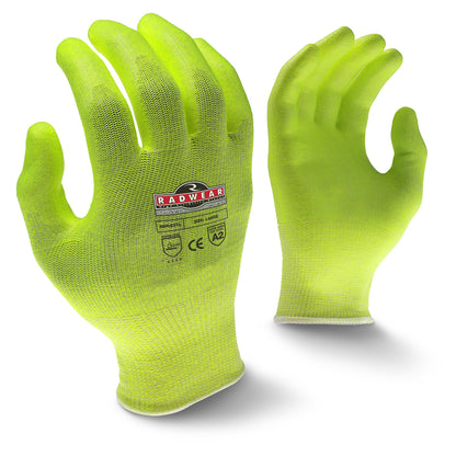 RWG531 Radwear® Silver Series™ Cut Protection Level A2 High Visibility Grip Glove - Size XL