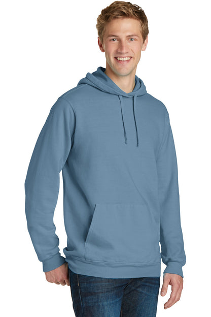 Mist Port & Company Beach Wash Garment-Dyed Pullover Hooded Sweatshirt. PC098H