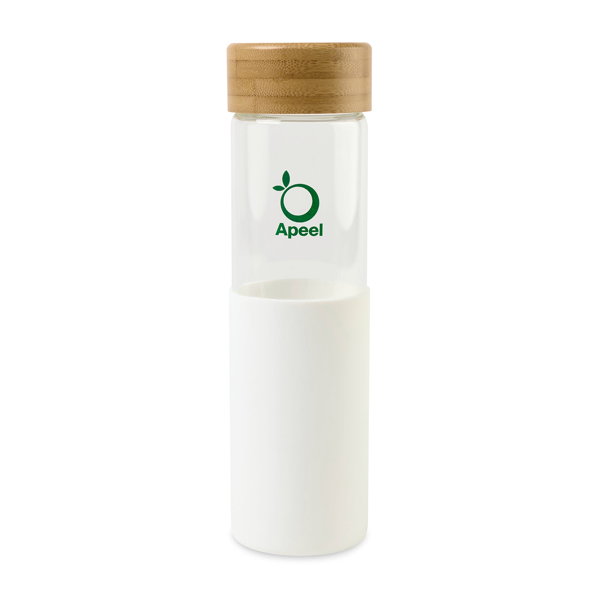 White Aviana™ Journey Glass Bottle - 20 Oz