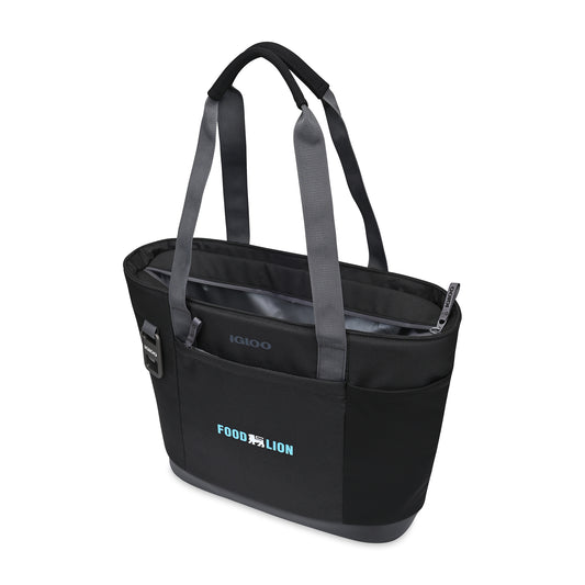 Black Igloo® Day Chiller Tote 20 Can Soft Cooler