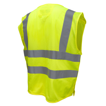 SV45-2 Type R Class 2 Self Extinguishing Mesh Breakaway Vest - Green - Size 2X