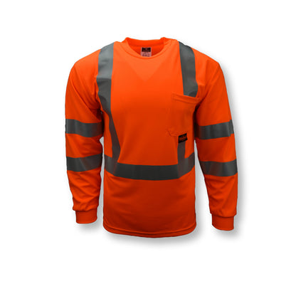 ST21 Class 3 Long Sleeve T-Shirt with Max-Dri™ - Green - Size 2X