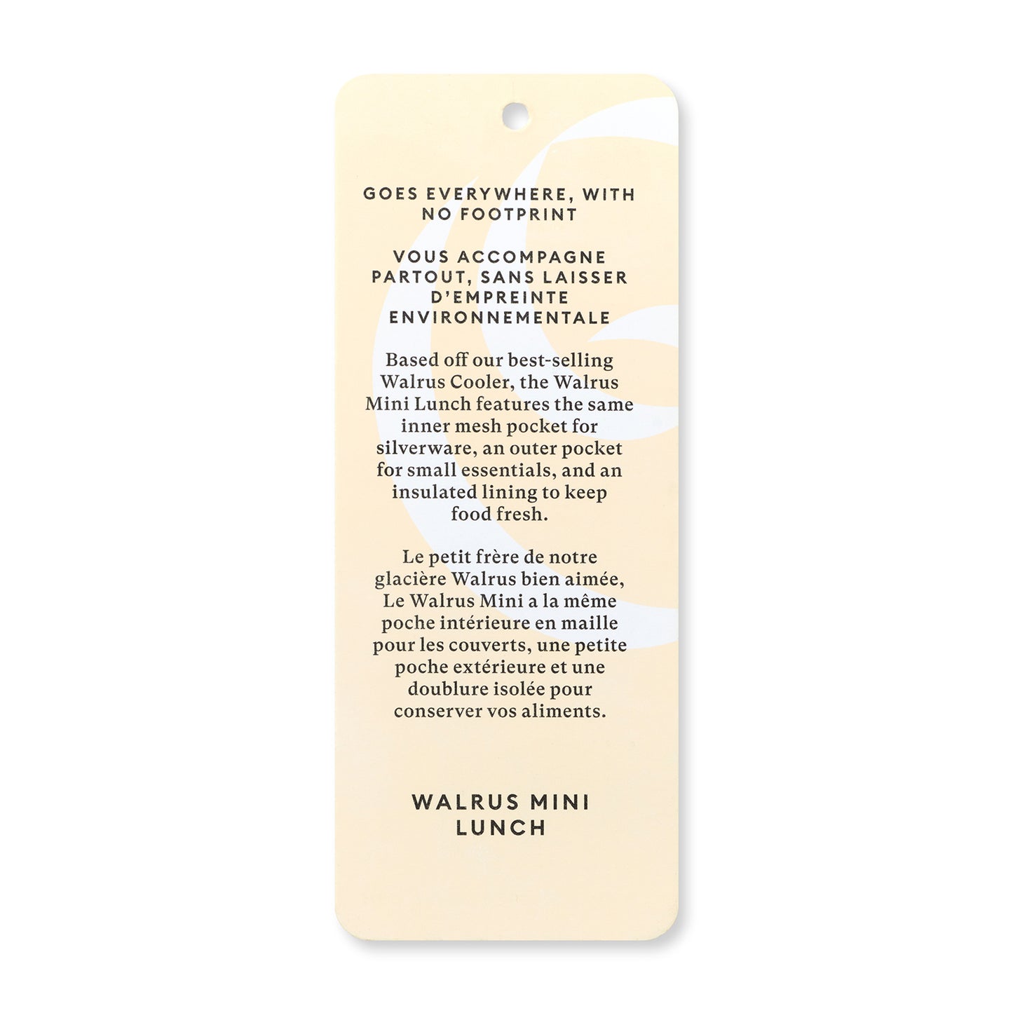 Out of The Woods® Walrus Mini Lunch