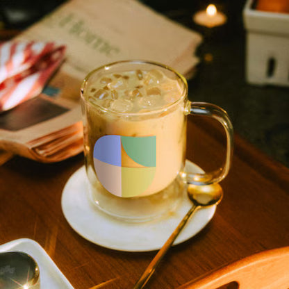 12 oz Cove Glass Mug