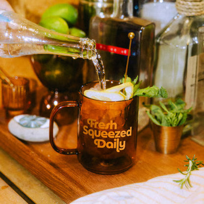 12 oz Cove Glass Mug