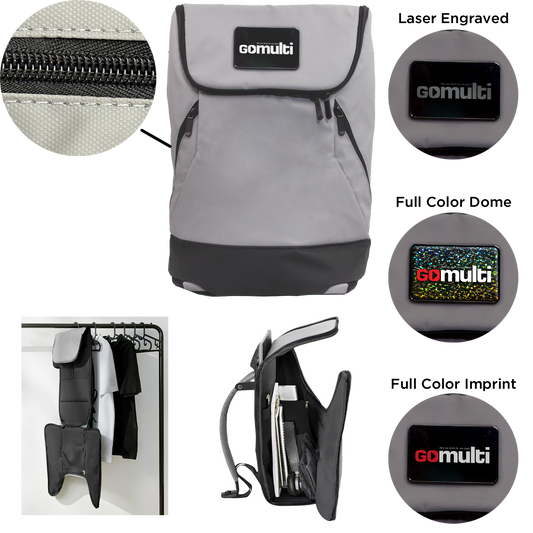 Grey Multifunctional Backpack