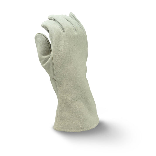 RWG5100 Gray Split Economy Shoulder Cowhide Leather Welding Glove - Size XL - Left Hand Only