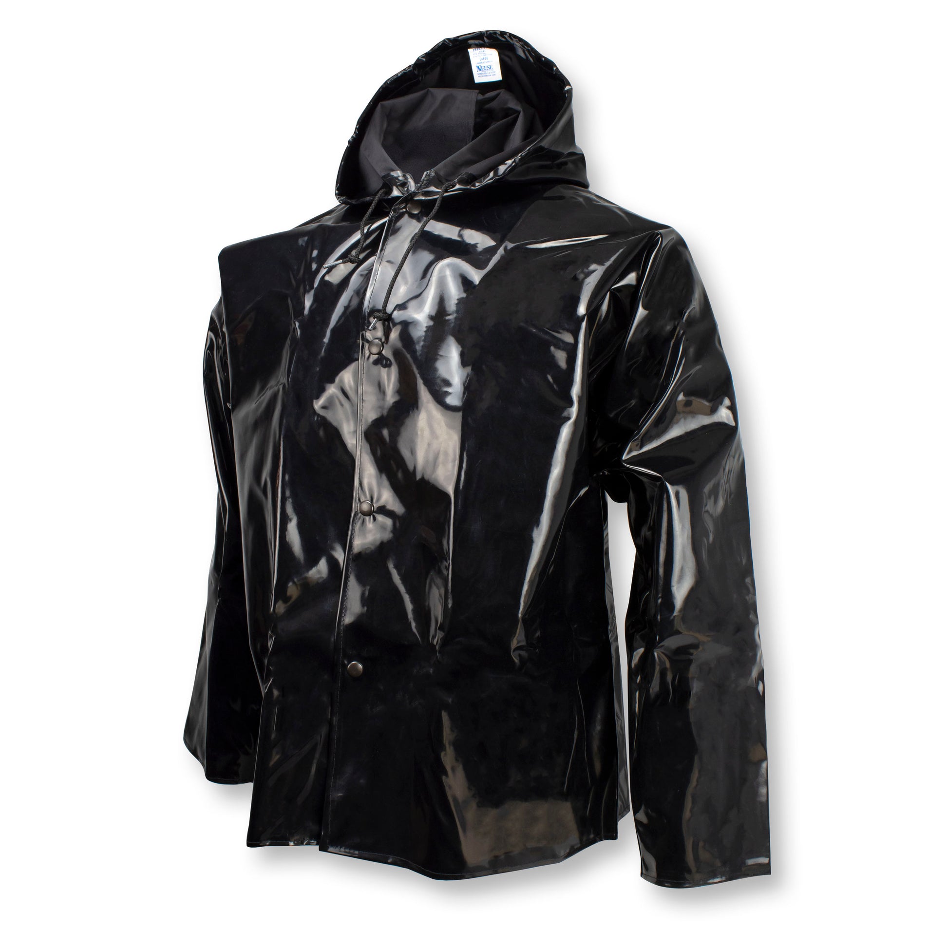 251AJ Iron Shield Jacket with Hood - Black - Size 4X