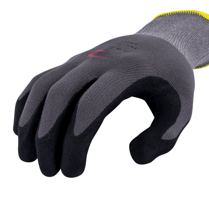 RWG13B Nylon Shell with Foam Nitrile Palm Dip - Size L