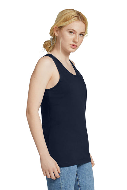 Navy American Apparel Fine Jersey Unisex Tank 2408