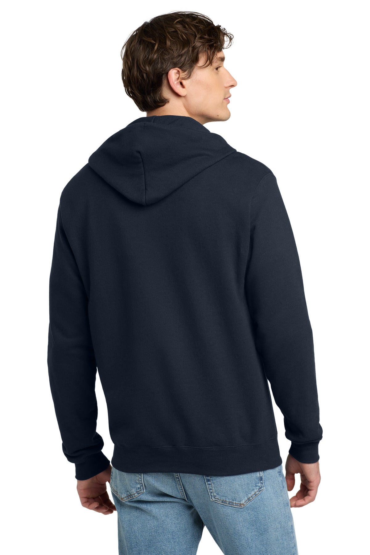 Navy Champion Powerblend Full-Zip Hoodie.S800