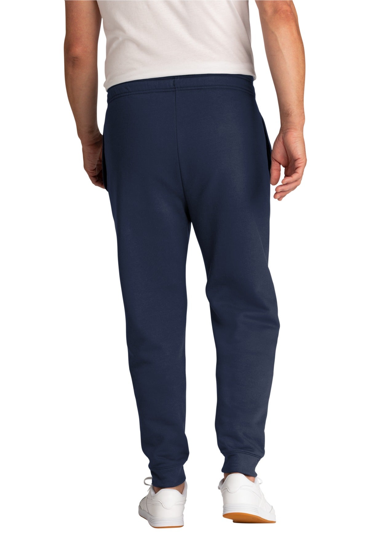 Navy Port & Company Core Fleece Jogger. PC78J