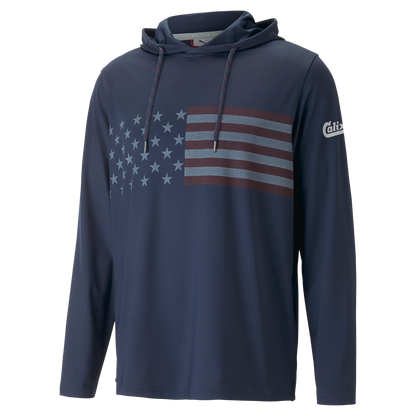 Puma Volition Mens Star Stripe Hoodie