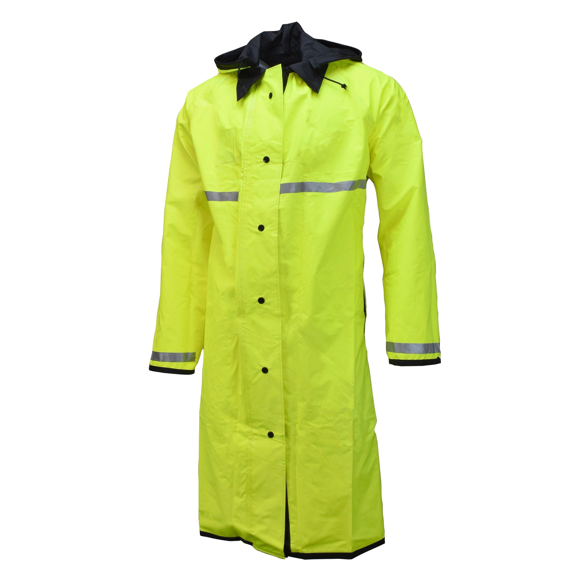 475RCH3M Duty Series Reversible Coat with 3M Reflective Taping - Hi-Vis Lime/Black - Size 4X