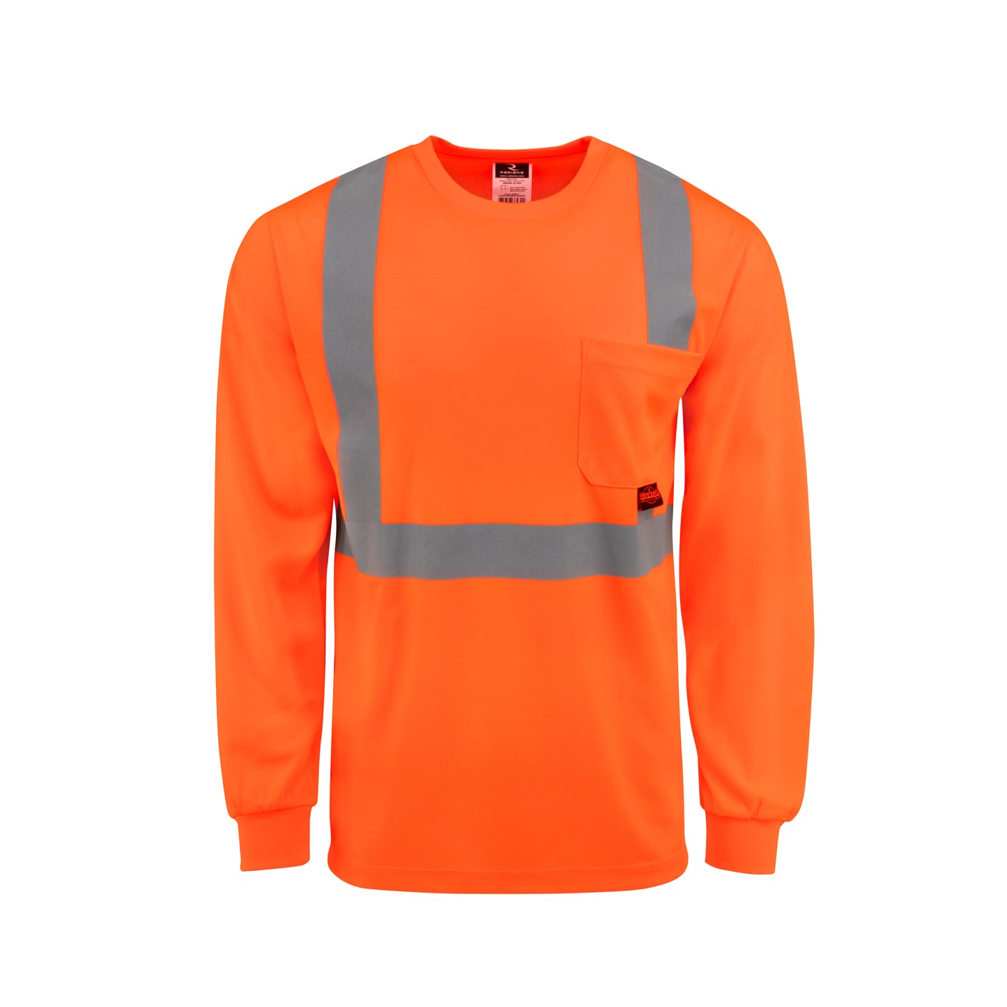 ST21-2 Class 2 Mesh Long Sleeve T-Shirt - Green - Size 2X