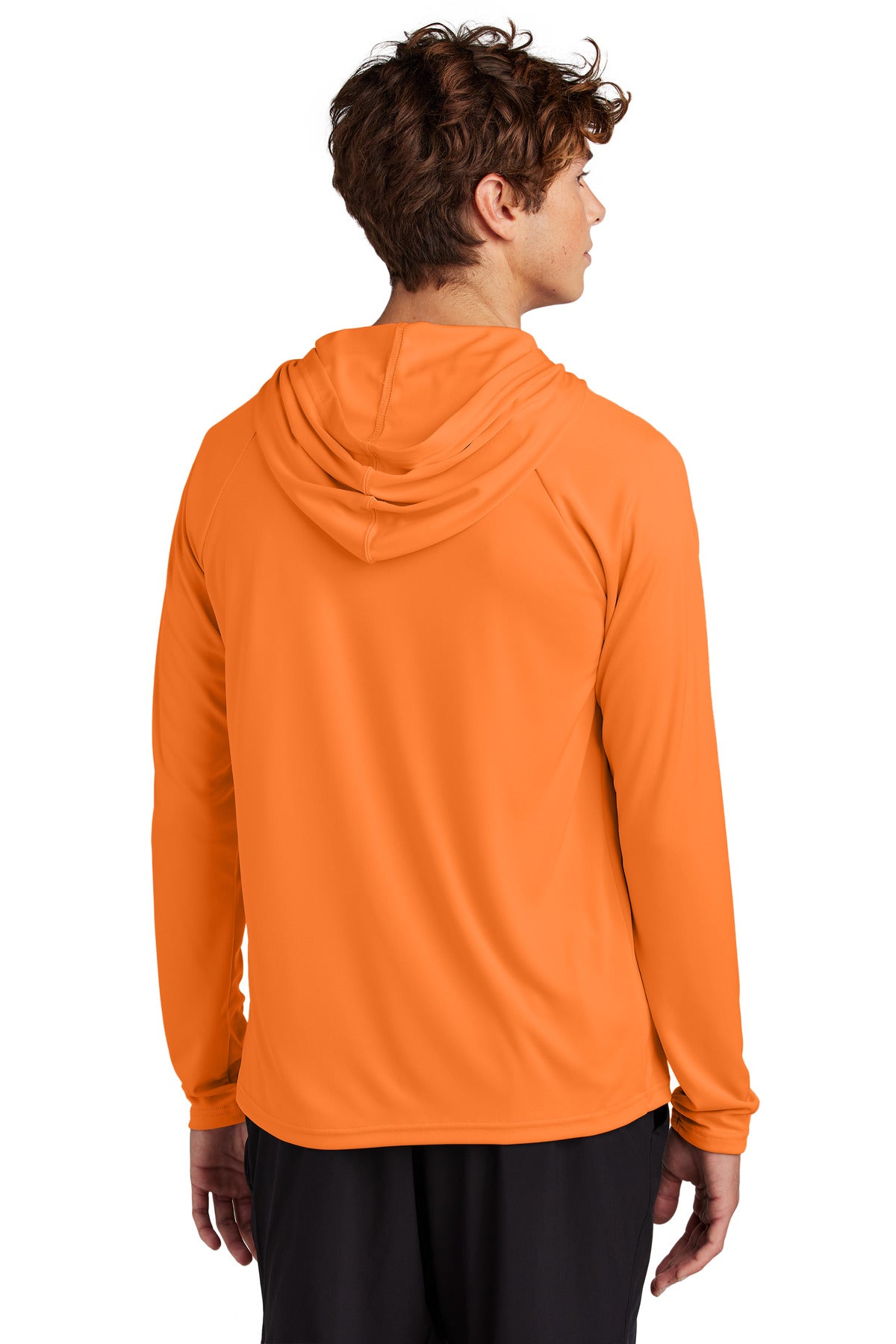 NeonOrange Port & Company Performance Pullover Hooded Tee PC380H